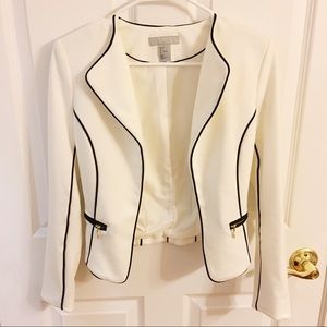 White blazer